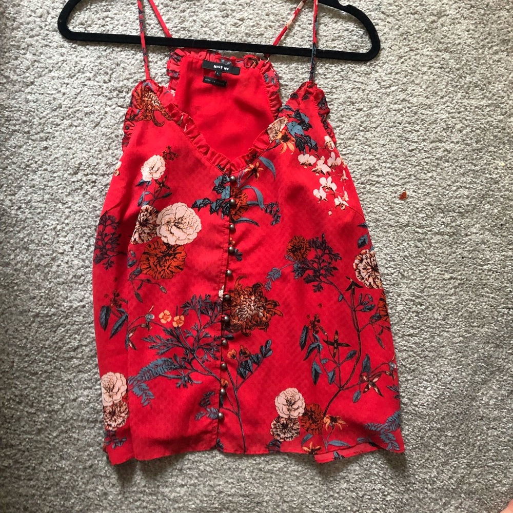 Miss me tank top
